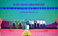 Ninh Bình ký kết Chương trình phối hợp “Tiếp nhận, giúp đỡ, hỗ trợ người chấp hành xong án phạt tù về địa phương viết tiếp ước mơ, kiến tạo cuộc sống”
